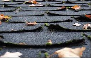 Curled Shingles- Inadequate Attic Venting Richmond Virginia Roofing