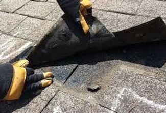 Improperly Placed Nail Causing Roof Leak Richmond Virginia Roofing