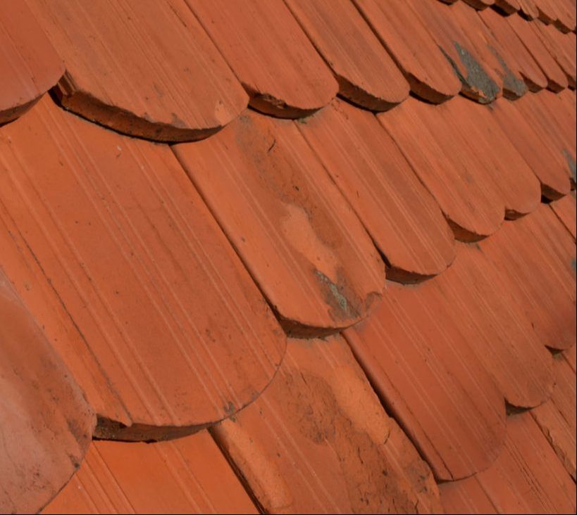 Flat Clay Tile Shape Richmond Virginia Roofing