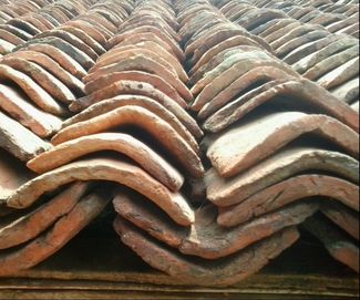 Traditional Half Barrel Clay Tile Shape Richmond Virginia Roofing